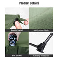 Portable Camping Cot Compact Folding Bed Green