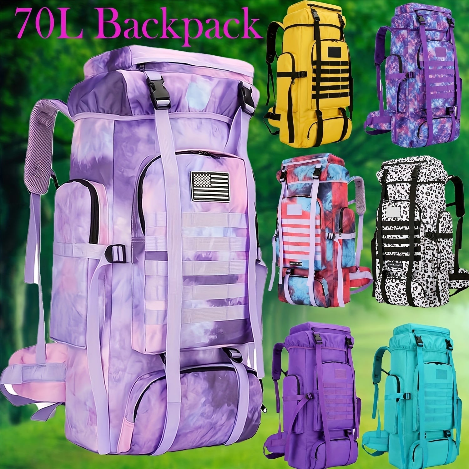 Hiking Backpack Large Capacity Daypack
