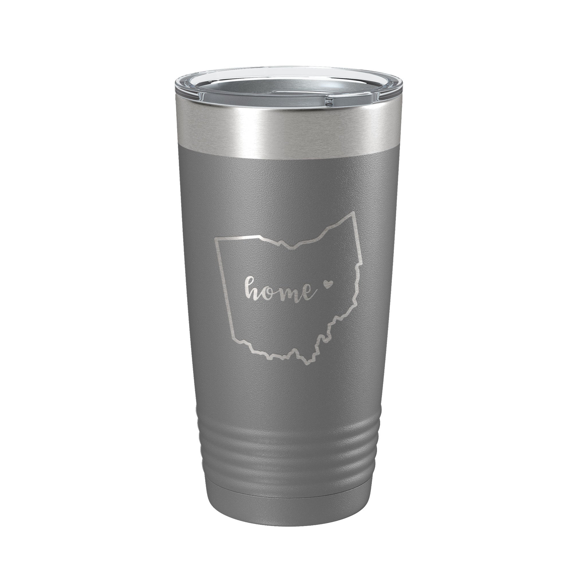 Ohio Tumbler Home State Travel Mug Insulated Laser Engraved Map Coffee Cup 20 oz