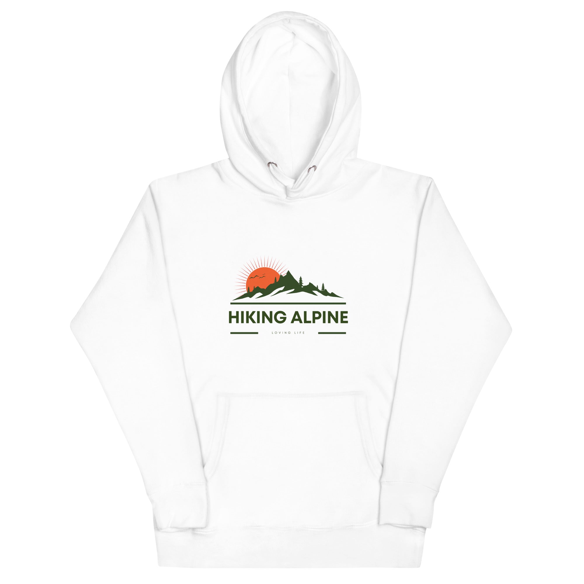 Hiking Alpine Peak Hoodie